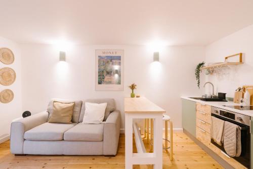 مطبخ, Unique cottage with outdoor bath, dog-friendly stay in Bideford Town Center