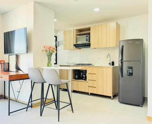 Loft luminoso y moderno con excelentes vistas, Medellín (Foto 6)