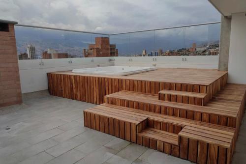 Loft luminoso y moderno con excelentes vistas, Medellín (Foto 10)