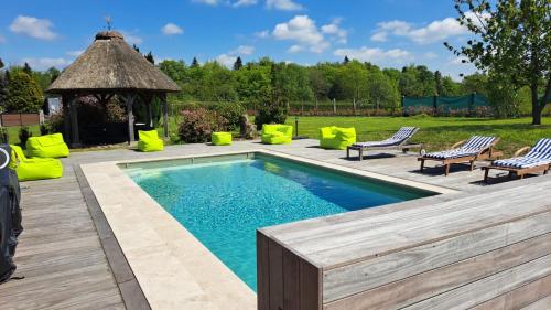 Maison Normande avec piscine à 10 min d'Honfleur