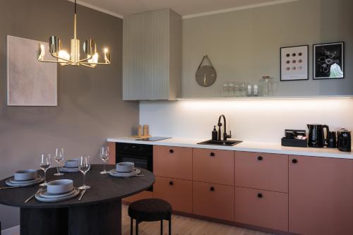 dapur, Centra Nams - Center Apartments in Cesis