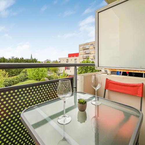 ระเบียง/ชานเรือน, Studio enchanté avec terrasse (Studio enchante avec terrasse) in ลูเซอ