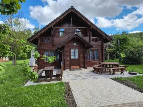 Holzhaus am Silbersee in Frielendorf, Deutschland