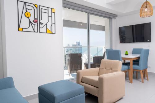 Modern Aparment with Oceanview in Rodadero