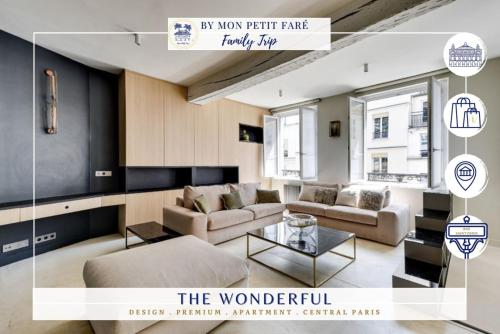 Le Merveilleux - Elégant Duplex - Coeur de Paris - Location saisonnière - Paris