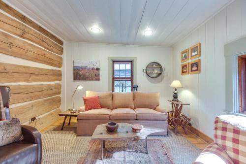 Restored Buchanan Log Cabin on 9-Mile Creek!