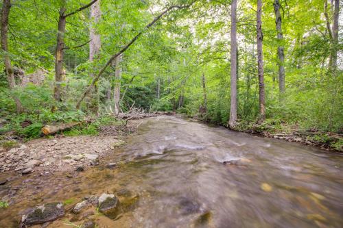 Restored Buchanan Log Cabin on 9-Mile Creek!