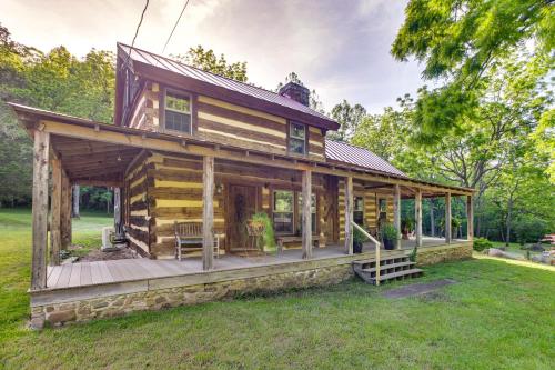 Restored Buchanan Log Cabin on 9-Mile Creek!