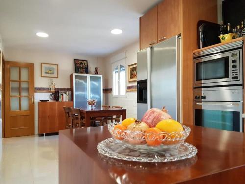 廚房, chalet & piscina-jardín-barbacoa (chalet & piscina-jardin-barbacoa) in 阿爾尤瑟