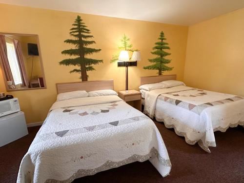 2 queen beds