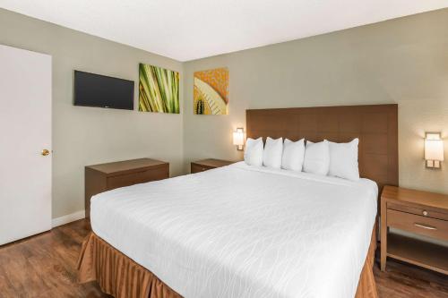 Two-Room and Two-Level King Suite with Two Double Beds and Kitchen
