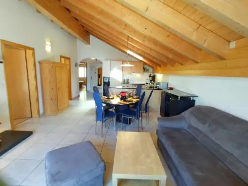 Anessa 5-1 - Attika, atemberaubende Aussicht in Leukerbad, Schweiz