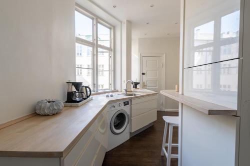 Large Apartment with Canal View in Central CPH City, Kodaň (fotografie 3)