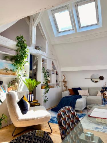 Cozy Parisian Loft Apartment in Le Marais - Location saisonnière - Paris