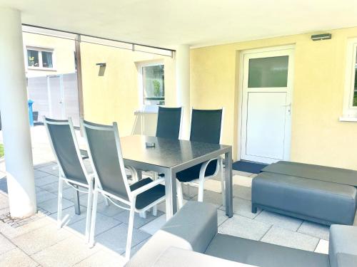 Stilvolles Designappartment mit Terasse & Garten im idylischem Bindlach in 賓德拉赫