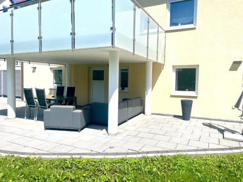 Stilvolles Designappartment mit Terasse & Garten im idylischem Bindlach in 賓德拉赫