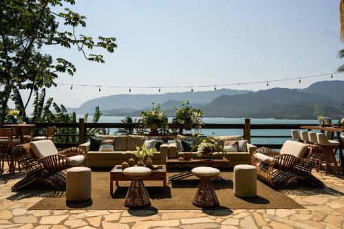 ห้องอาหาร, Hotel Boutique Ananas in หาดปอร์ติงโย