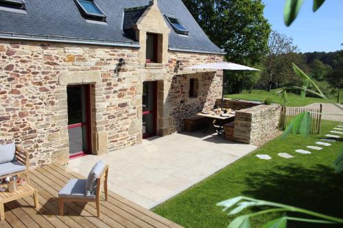 La Chaumière - Nature et SPA privé (La Chaumiere - Nature et SPA prive) in Beganne