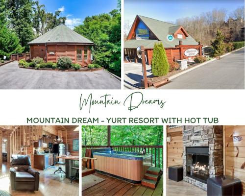 Mountain Dream - 2b2b Yurt Resort With Hot Tub