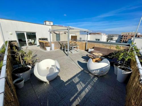 Le Rooftop : logement 3 étoiles - Location saisonnière - Lingolsheim