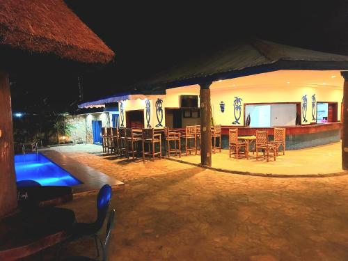 Viesnīcas āriene, Blue Palm Resort Ghana in Prampram
