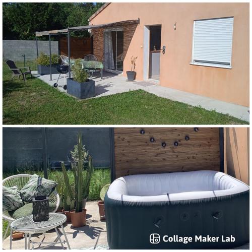 Maison climatisée avec SPA, jardin, terrasse - Location saisonnière - Lavalette