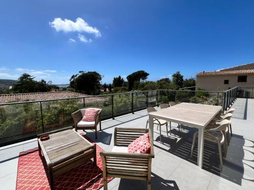 Terraza/balcón, Villa Livia Porticcio piscine 500m plage in Porticcio