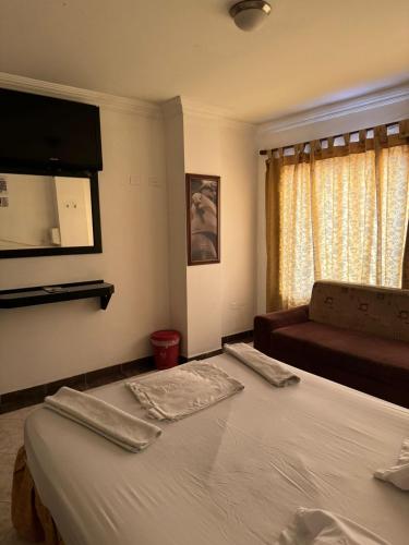1 double bed
