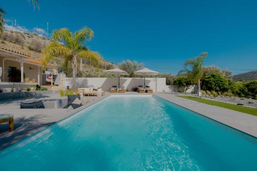 Nafplio Blue Topaz poolside villa