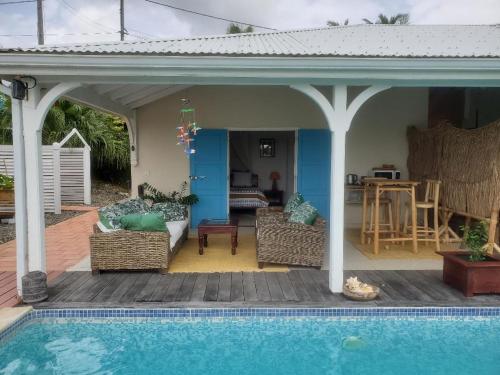 Chambre d'hôte avec vue mer - Pension de famille - Grand-Bourg