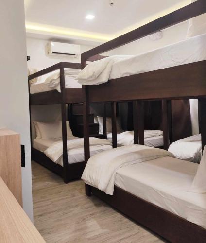 8 bunk beds