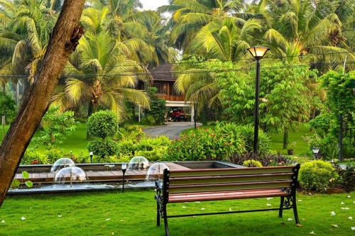 Dārzs, Villa Woods & Palms in Marchinaickenpalayam