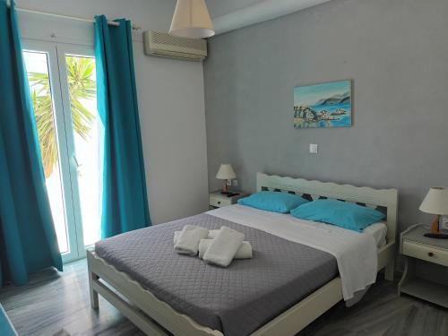 1 double bed