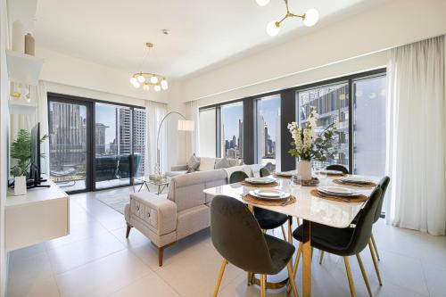 Stunning 2BR Full Burj Khalifa Views 5min walk to Dubai Mall, Dubaj (fotografie 6)