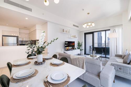 Stunning 2BR Full Burj Khalifa Views 5min walk to Dubai Mall, Dubaj (fotografie 5)
