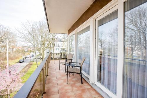 Balcony/terrace, Hotel Wehrburg in Duhnen