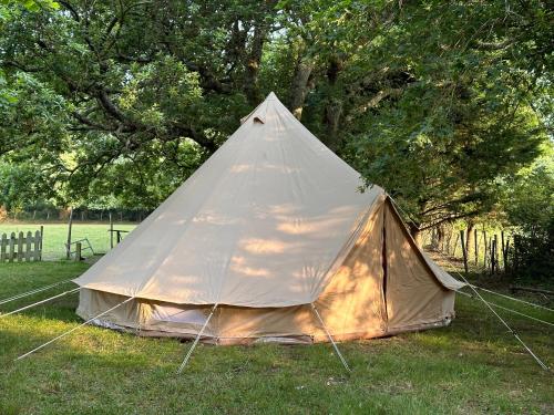 Grand tepee glamping pour 2
