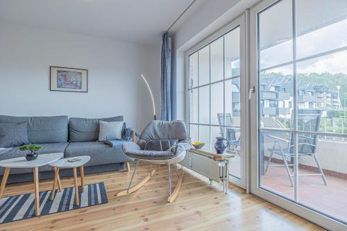 fewo1846 - Strandresidenz Wassersleben Nele - Studioapartment mit Balkon und Meerblick, Harrislee (zdjęcie 8)