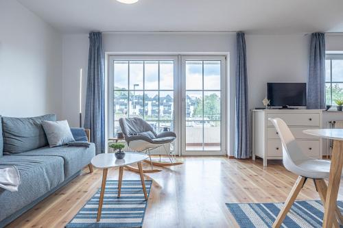 fewo1846 - Strandresidenz Wassersleben Nele - Studioapartment mit Balkon und Meerblick