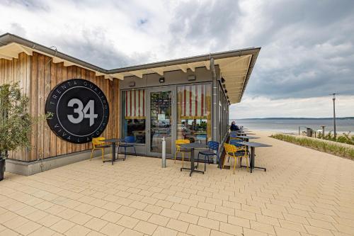 fewo1846 - Strandresidenz Wassersleben Nele - Studioapartment mit Balkon und Meerblick