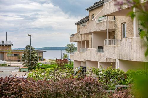 fewo1846 - Strandresidenz Wassersleben Nele - Studioapartment mit Balkon und Meerblick