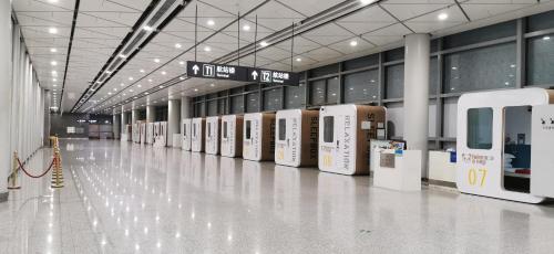 外部景觀, 西安咸阳国际机场眯一会太空舱酒店 (Xi'an Xianyang International Airport Space Capsule Hotel) in 西安咸陽國際機場