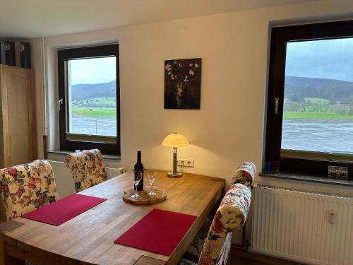 Haus an der Weser in Oberweser