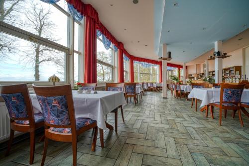 餐廳, Hotel Seeblick Wismar in 維斯馬市中心