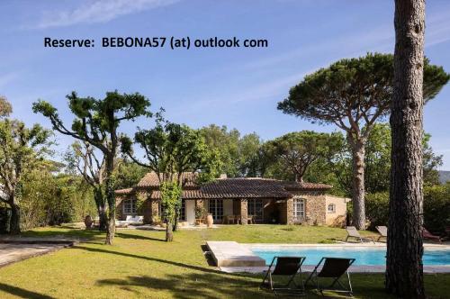 Modern New Stone Provencal Villa in Grimaud