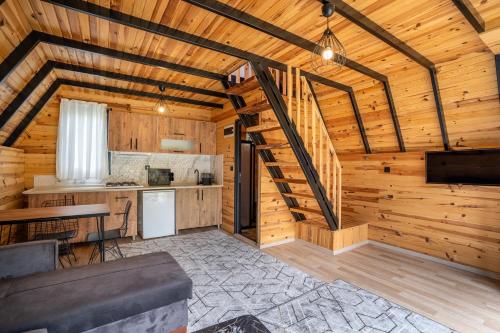 廚房, Karaöz Sapphire Bungalows (Karaoz Sapphire Bungalows) in 阿德拉桑