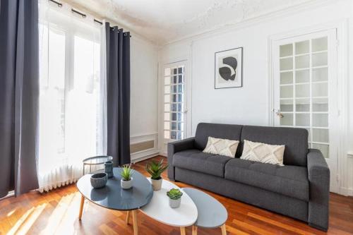 Pantin/Jean Lolive : Charming Apartment 6P - Location saisonnière - Pantin
