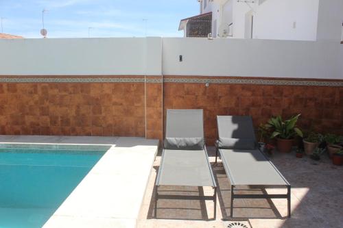 陽台/露台, Estudio con acceso a piscina in 雅爾丹城