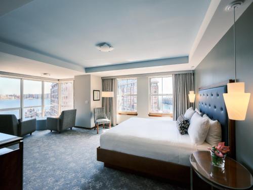 Battery Wharf Hotel, Boston Waterfront in Boston, USA
