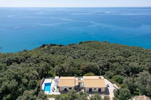 Corfu Travel Sories Villa, Private Pool - Stunning Sea Views - Accessible - 4 Bedrooms